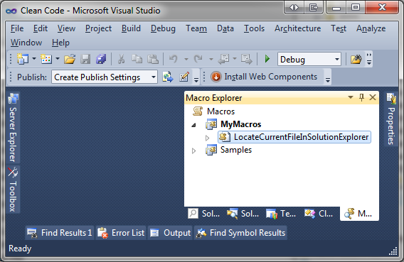 Visual Studio Tip: Locate Current File in Solution Explorer on Demand –  Cory House